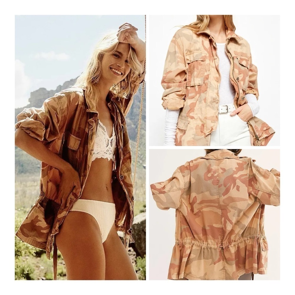 Free People | Gorpcore Streetwear Lead The Way Camo Jacket | XS